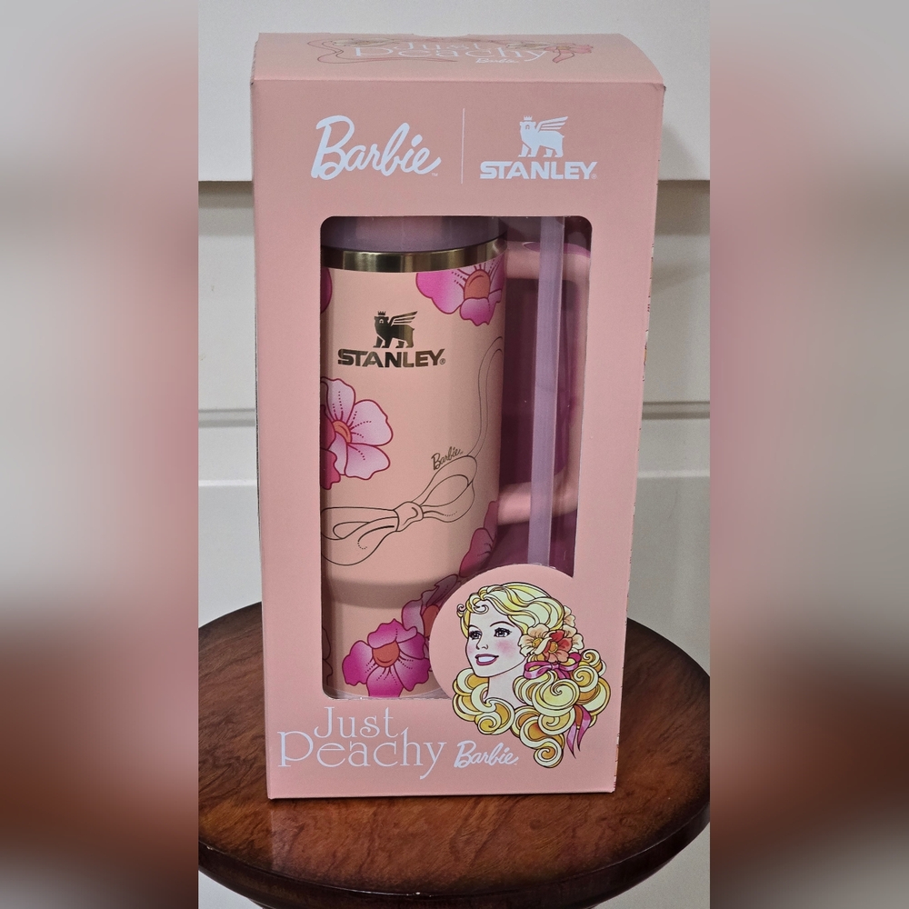 Stanley x Barbie Tumbler Full 8 Set 40 Oz Quencher Limited Edition 2024 New - Picture 12 of 14